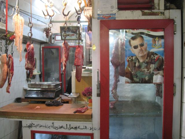 Butchery in Aleppo