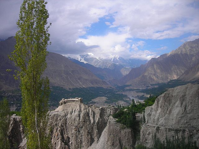 view from the guesthouse