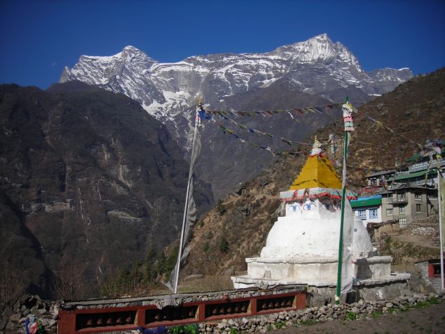 temple in Namche Bazaar